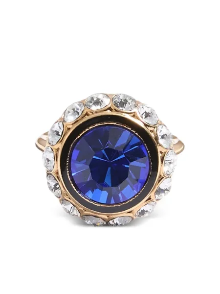 Inel Valentino Garavani de cristal auriu