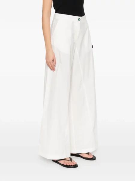Pantaloni Pinko alb