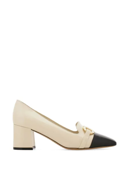 Pantofi cu toc Ferragamo alb