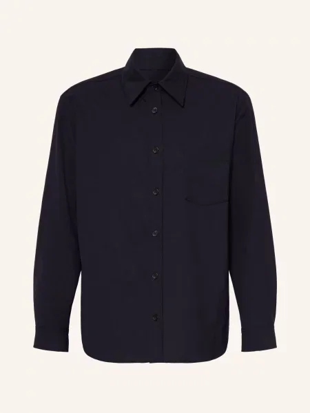 A.P.C. Košile Surchemise Malaury Comfort Fit tmavě modrá