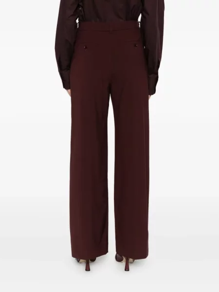 Pantaloni Maje plisate roșu