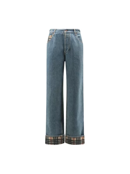 Jeansy Burberry niebieskie