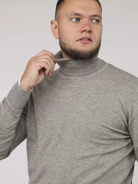 Водолазка YUKI віскоза/поліестер сірий