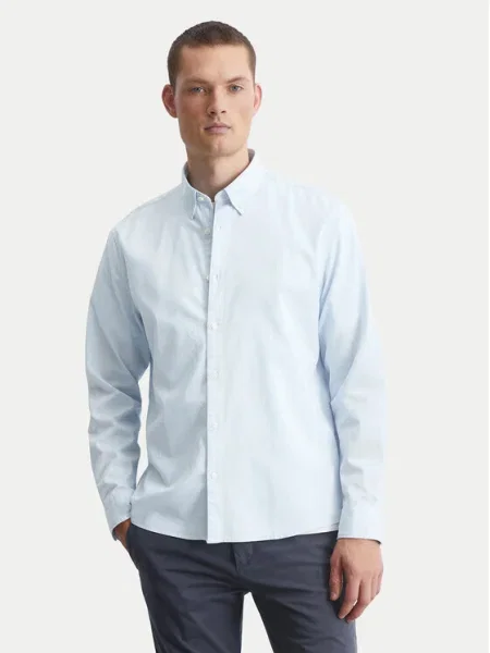 Marc O'Polo camasa din barbati cu guler button-down regular albastru