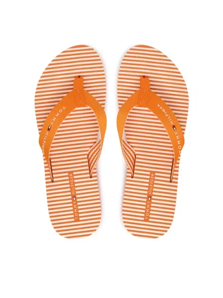 Žabky Tommy Hilfiger oranžové