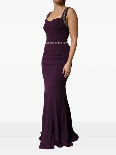 Rochie maxi Dolce & Gabbana violet
