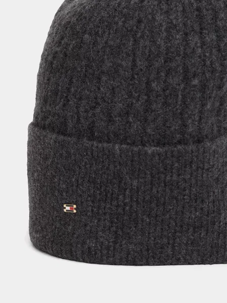 Шапка Tommy Hilfiger черная