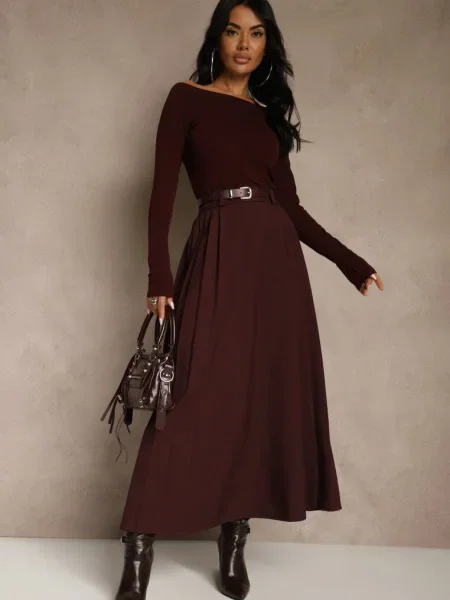 Fustă Lowedina bordo