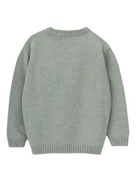 Sweter dziecięcy Knot zielony
