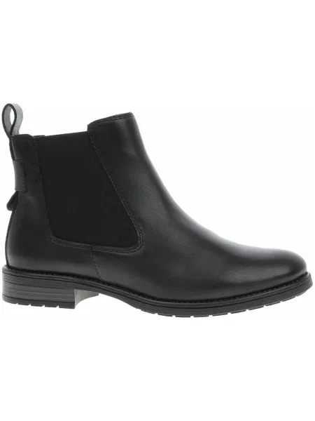 Boty Bagatt polokozačky black-black černé