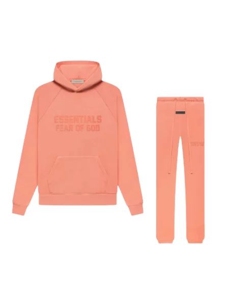 Komplet dresowy Fear Of God różowy