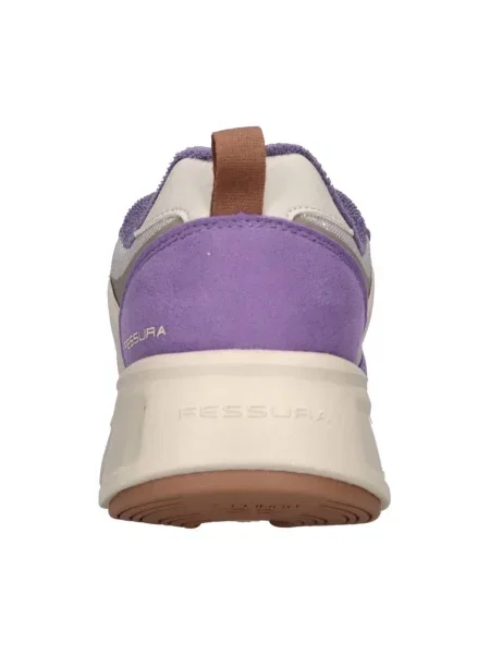 Buty do biegania Fessura zamszowe do biegania fioletowe