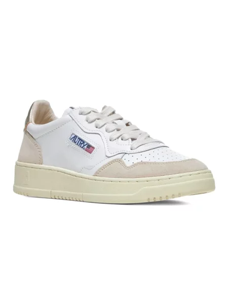 Sneakersy Autry skórzane białe