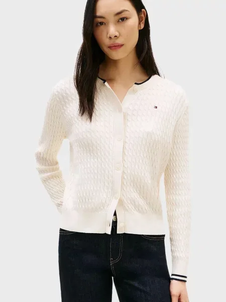 Кардиган Tommy Hilfiger білий