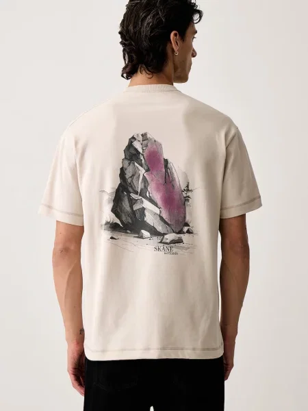 Marc O'Polo tricou pentru bărbați din bej