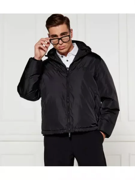Armani Exchange De puf geacă negru