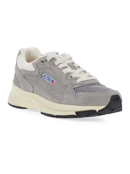 Sneakersy Autry skórzane szare