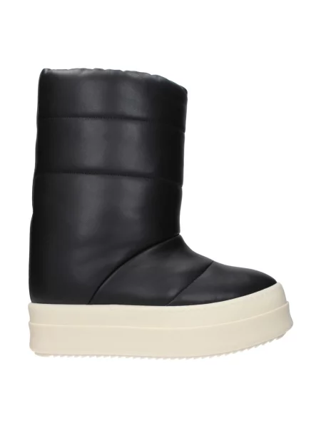 Botki Rick Owens skórzane czarne