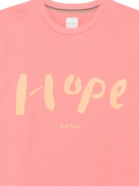 Tricou Paul Smith cu imagine roz