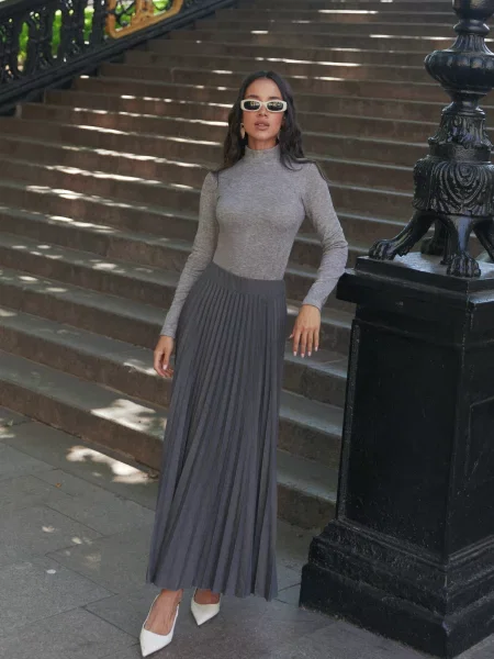 Кофта Seventeen бавовна/віскоза сірий