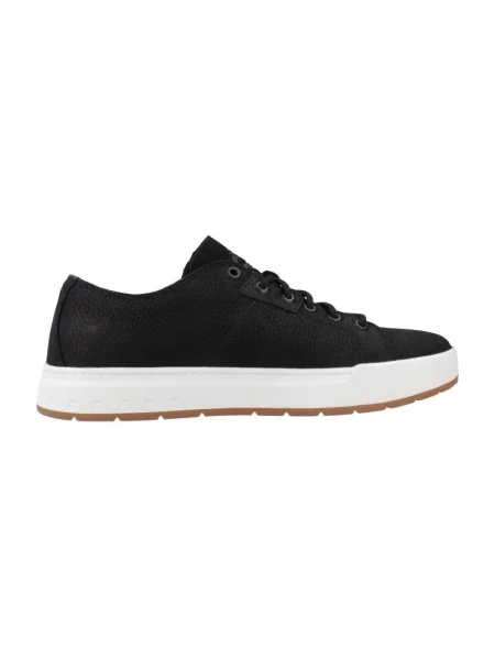 Sneakerși Timberland din dantelă negru