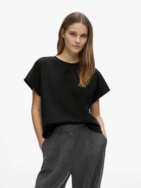Karl Lagerfeld Tricou negru