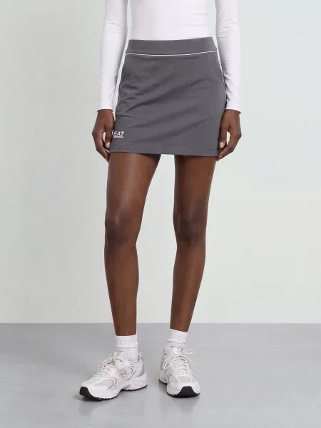 Emporio Armani Golfová Sukně Pro tmavě / krémová šedá