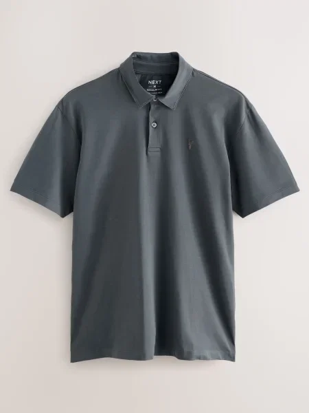 Next Tricou gri / roşu închis alb