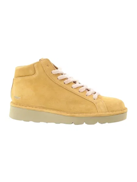 Sneakersy Panchic skórzane żółte