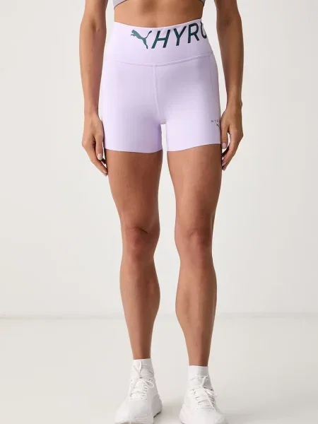 Puma pantaloni scurți sport pentru femei HYROX violet