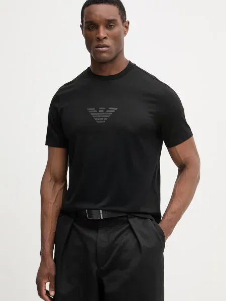 Emporio Armani tricou din negru