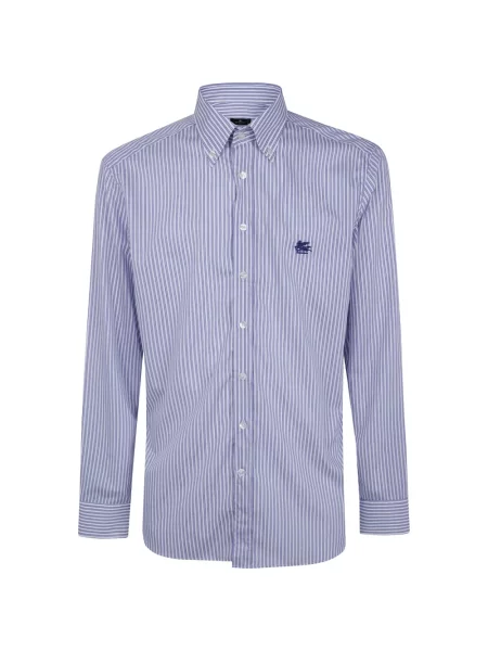 Cămașă Etro cu broderie alb