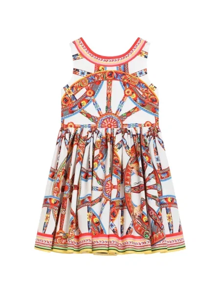 Dětské šaty Dolce & Gabbana růžové