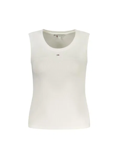 Top Tommy Hilfiger na ramiączkach biały
