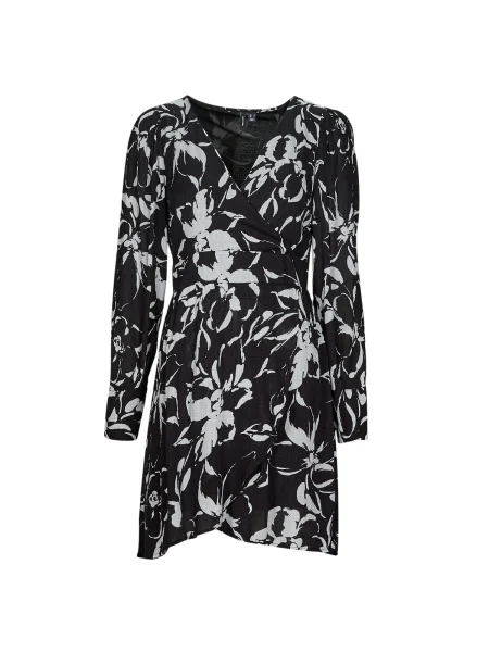 Rövid öltöny mini ruha Vero Moda fekete