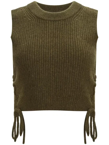 Top Altuzarra tricotate verde