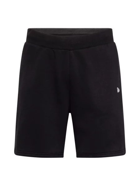 NEW ERA Pantaloni negru alb