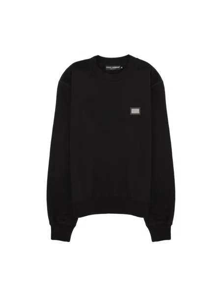 Bluza Dolce And Gabbana z logo czarna