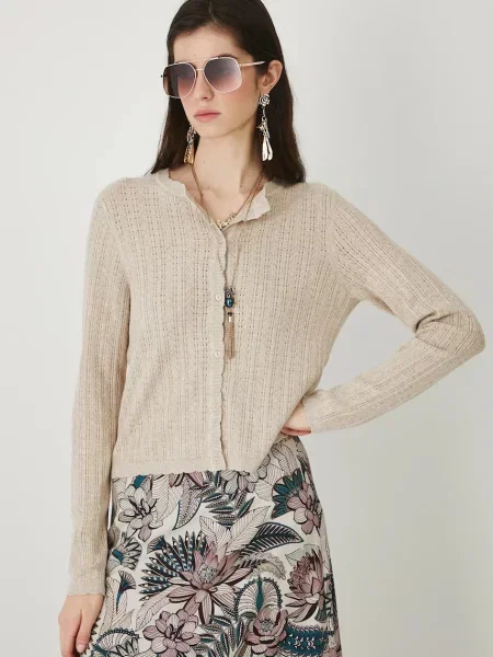 Жилетка Medicine дамска от лека материя бежово