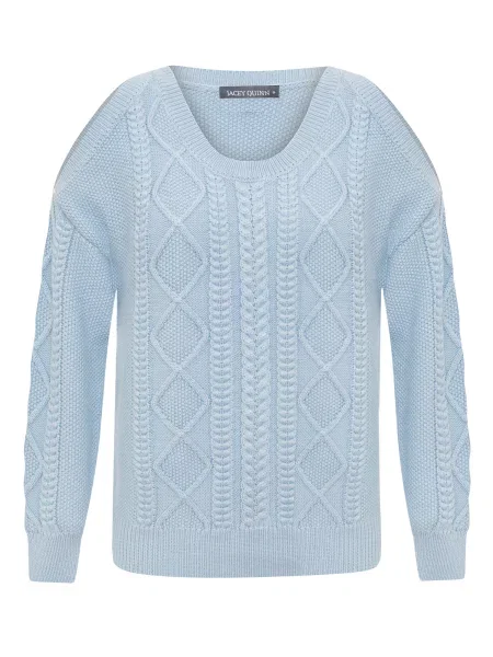 Jacey Quinn Pulover albastru