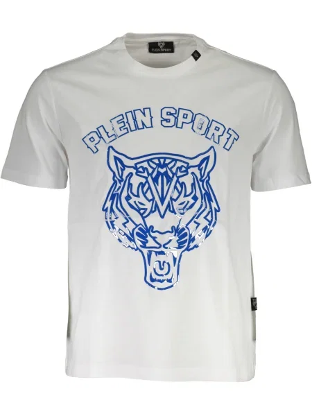 Tricou Plein Sport scurt alb