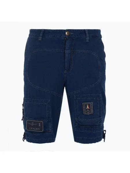 Мъжки къси панталони Aeronautica Militare индиго синьо