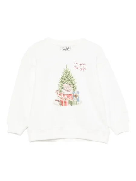 Sweter dziecięcy Mc2 Saint Barth biały