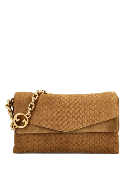 Κολιέ Gucci καφέ