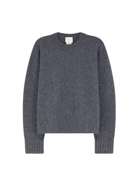 Sweter Alysi wełniany szary