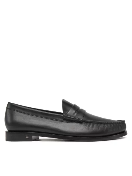 Mokasyny Max Mara czarne
