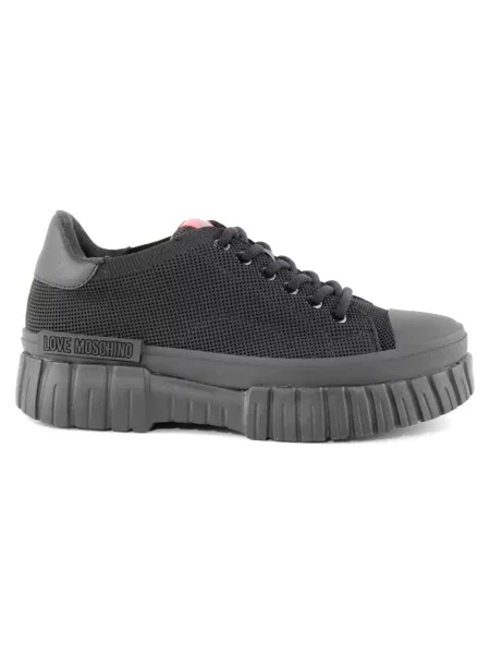 Sneakersy Love Moschino czarne