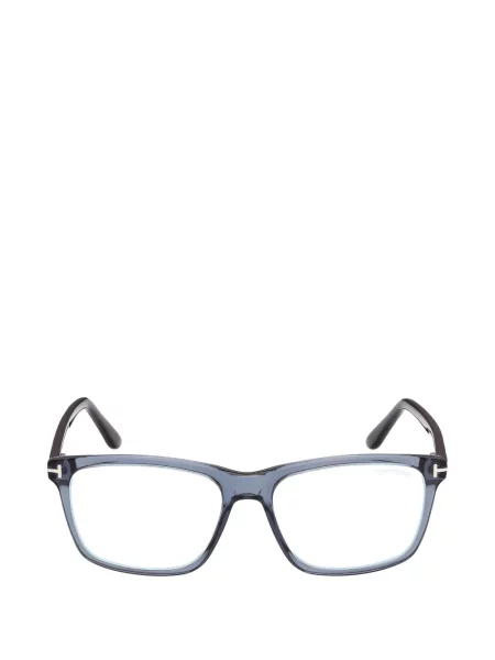 Ochelari de soare Tom Ford Eyewear cu autograf albastru
