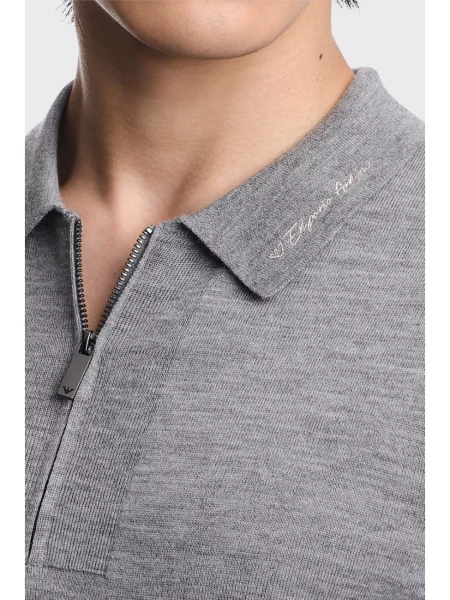 Свитер Emporio Armani серый