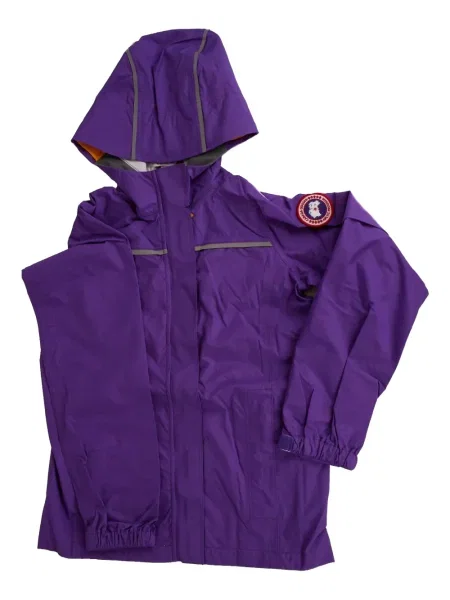Kurtka dziecięca Canada Goose fioletowa